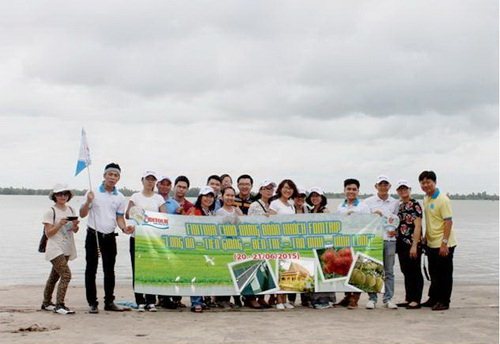 Đoàn Famtrip trên hành trình cầu mới Cổ Chiên thăm các tỉnh Tây Nam Bộ